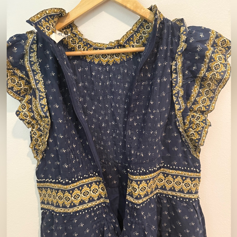 Excellent SEA NEW YORK Arlita Flutter Sleeve Tunic Dress – Size Small - Picture 13 of 16